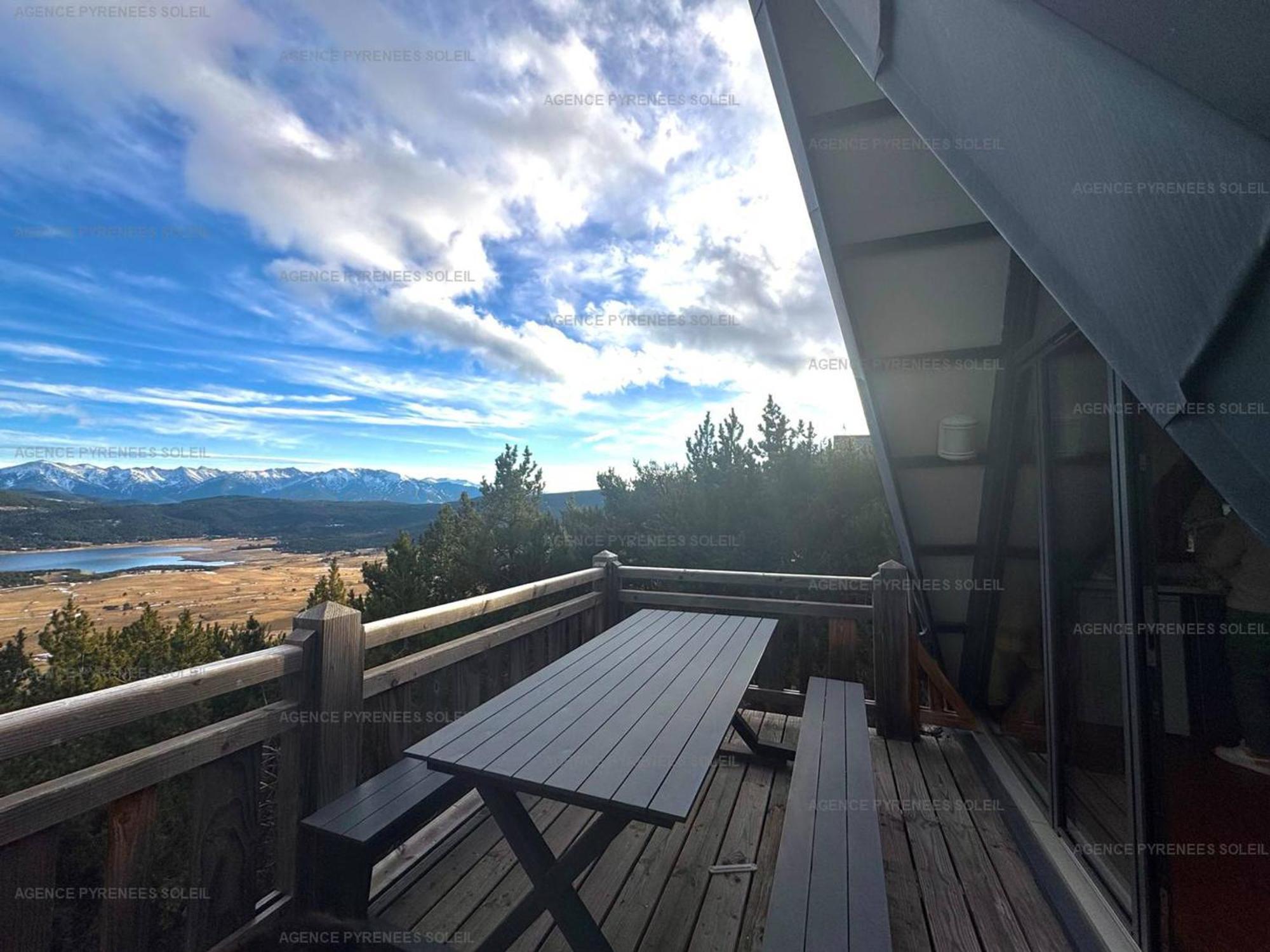 6 Couchages Avec Balcon Et Parking Aux - Fr-1-295-170 Chalet Les Angles (Pyrenees-Orientales)
