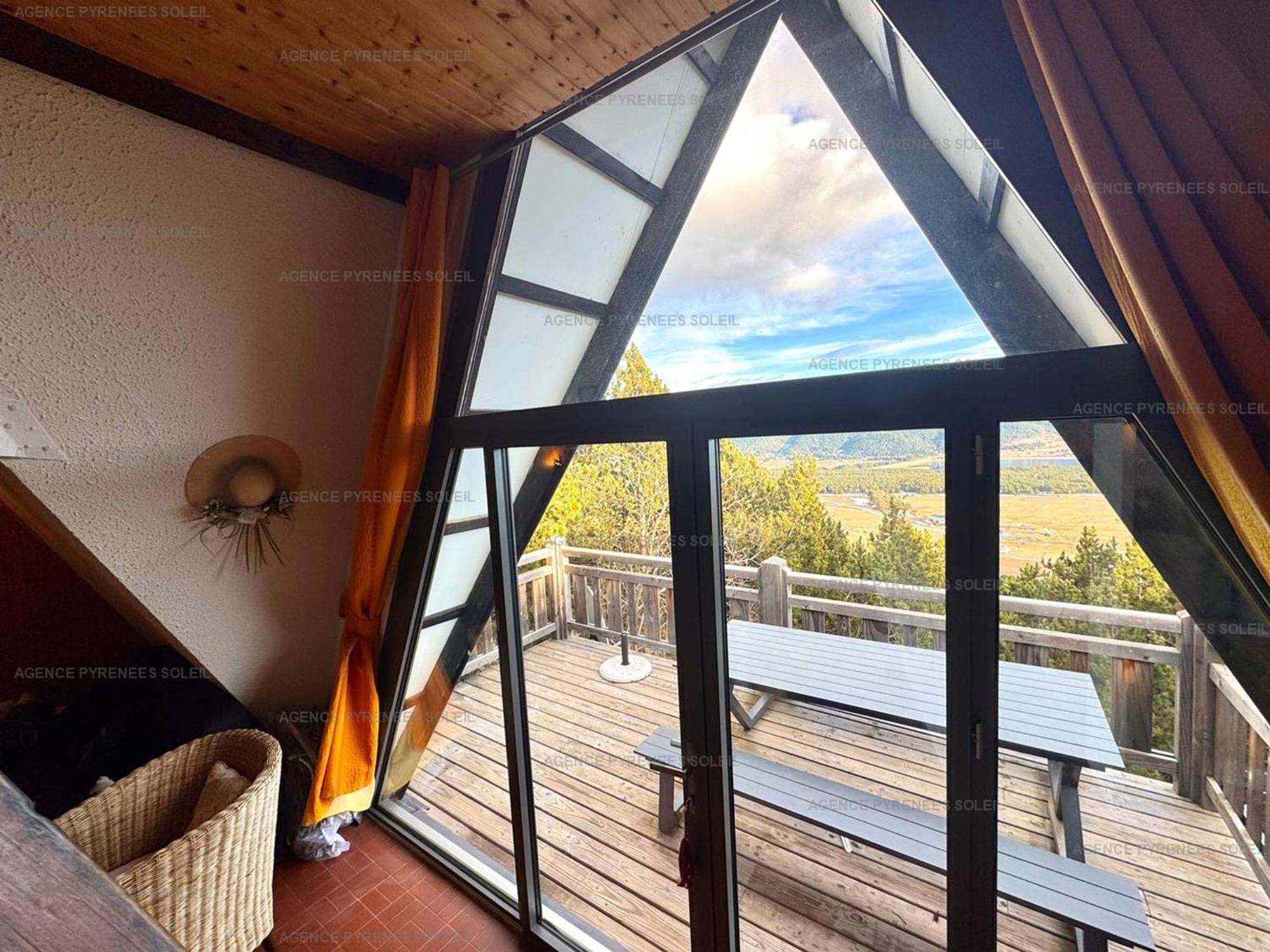 6 Couchages Avec Balcon Et Parking Aux - Fr-1-295-170 Chalet